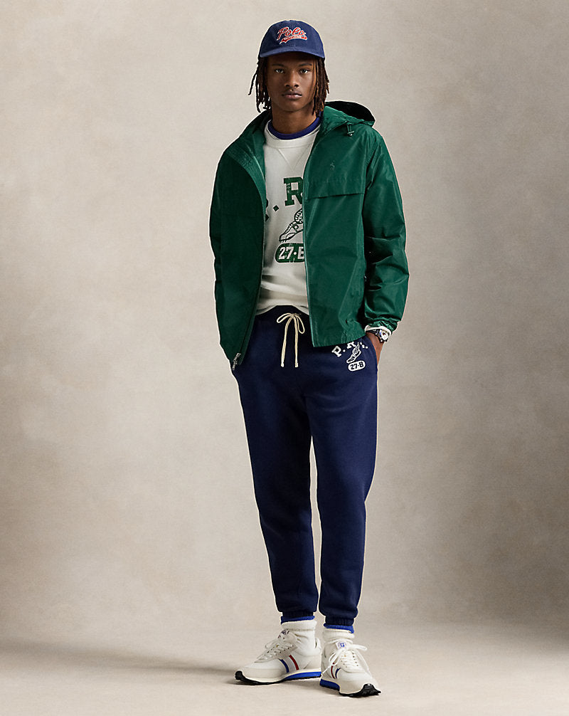 Logo Fleece Tracksuit Bottom Cruise Navy