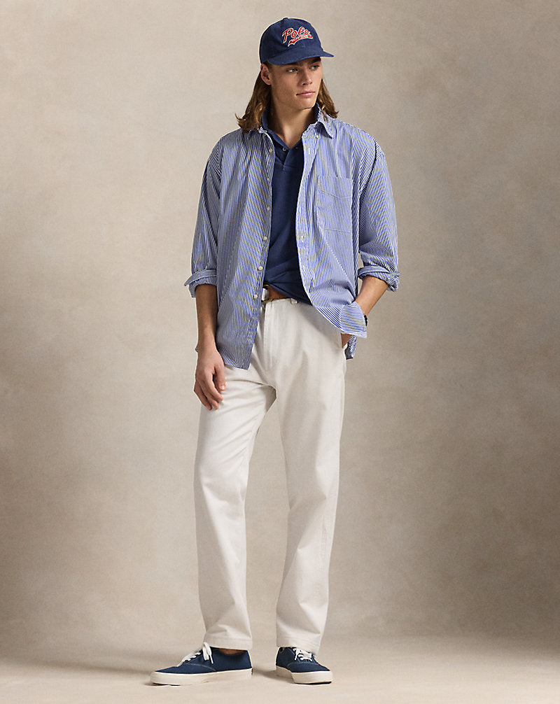 The Striped Big Shirt Blue/White