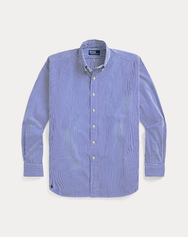 The Striped Big Shirt Blue/White