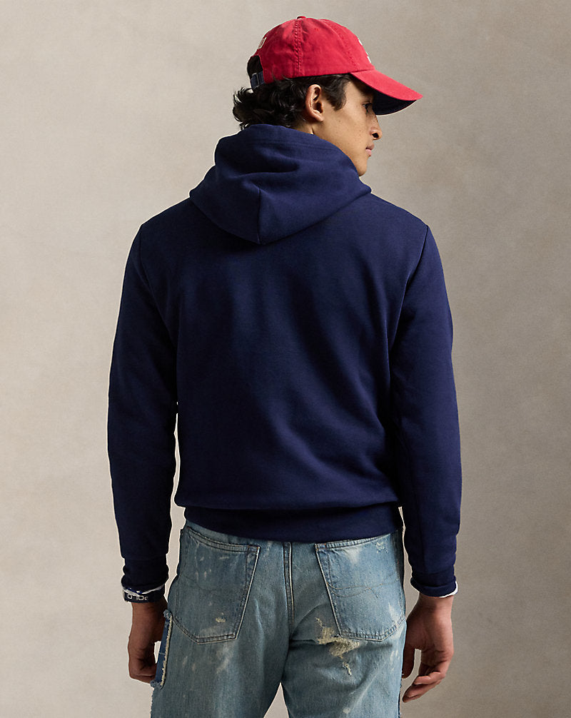 Logo Fleece Hoodie Cruise Navy