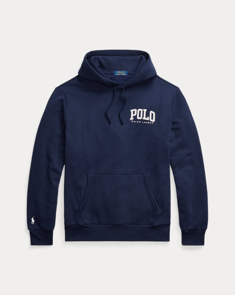 Logo Fleece Hoodie Cruise Navy