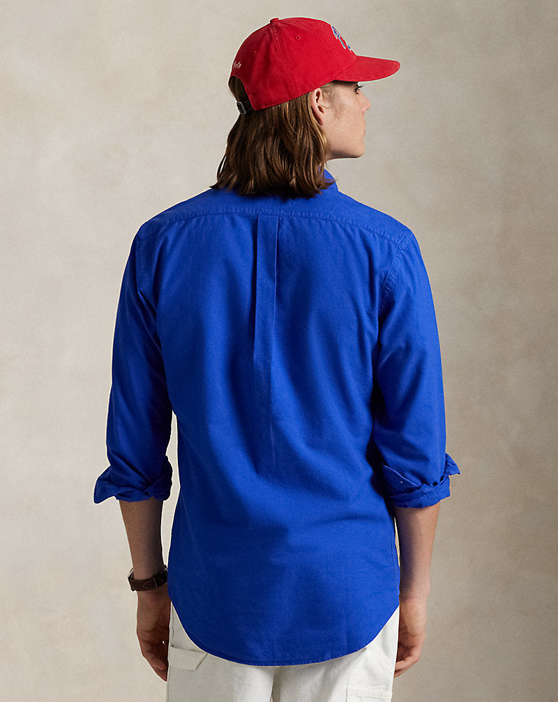 Classic Fit Polo Sport Oxford Shirt Cruise Royal