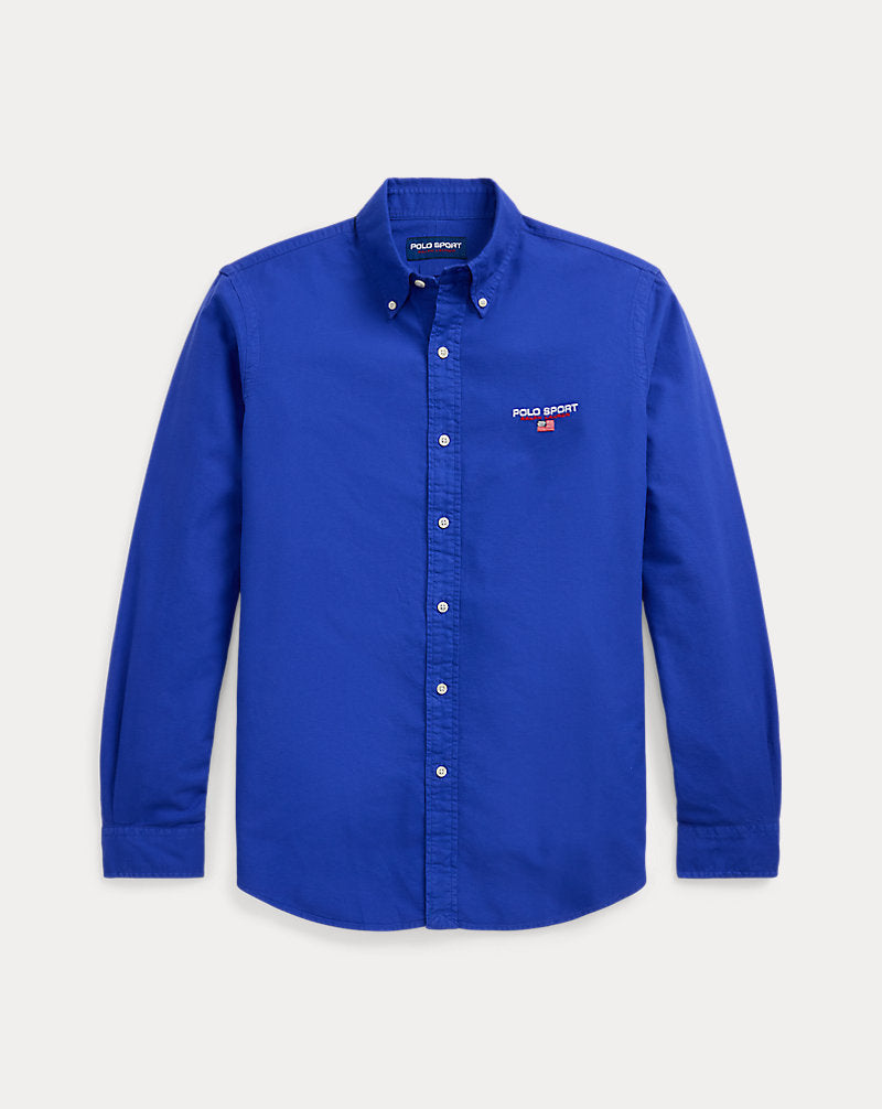Classic Fit Polo Sport Oxford Shirt Cruise Royal
