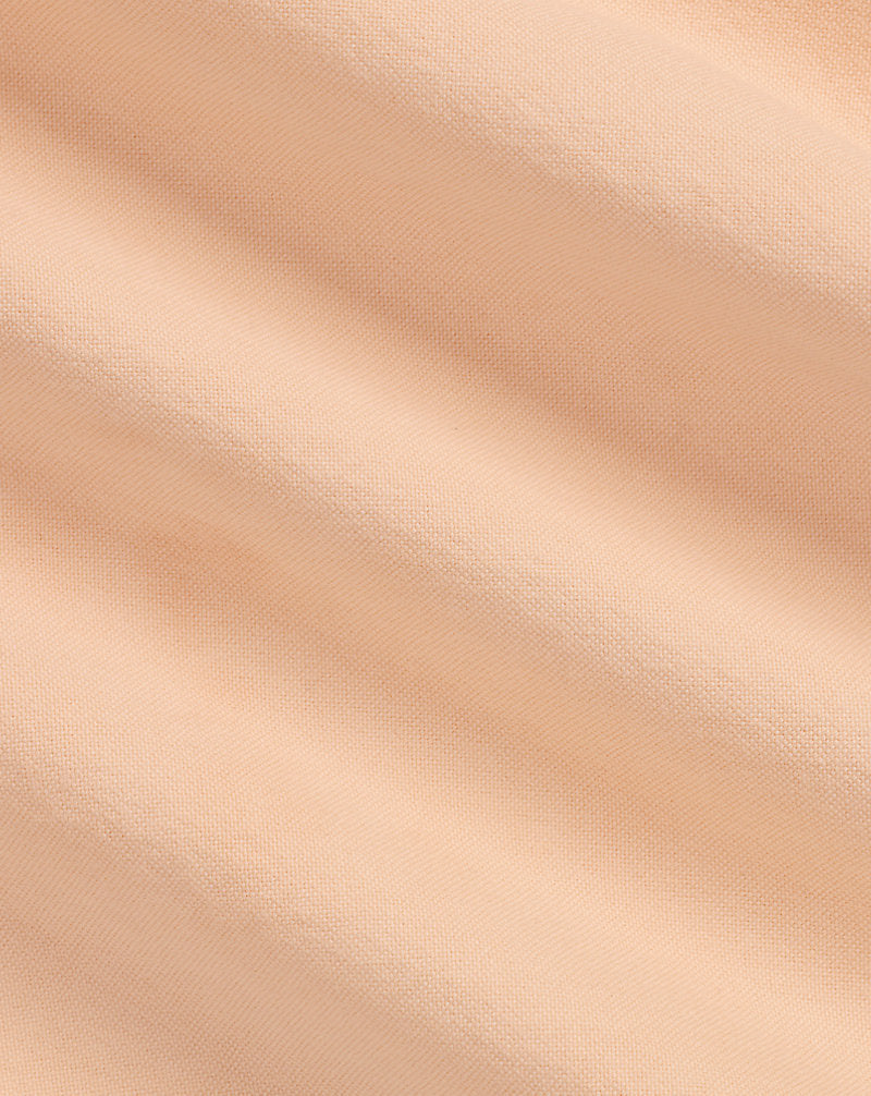 Custom Fit Mineral-Dyed Oxford Shirt Amber