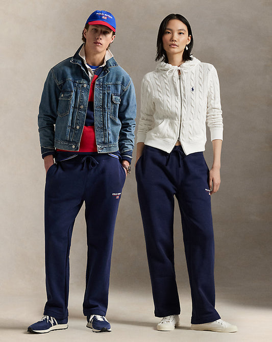 Polo Sport Fleece Wide-Leg Sweatpants Cruise Navy