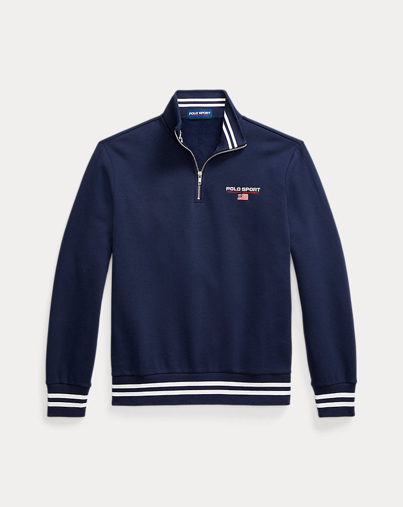Polo Sport Fleece Quarter-Zip Sweatshirt Cruise Navy
