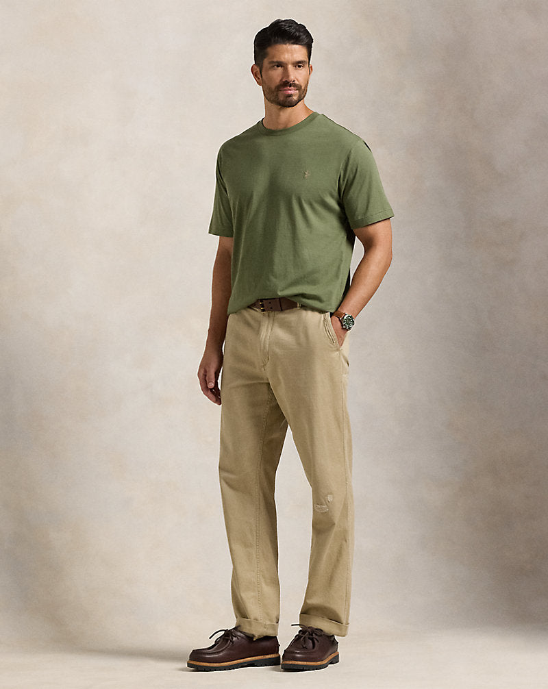 Jersey Crewneck T-Shirt Garden Trail