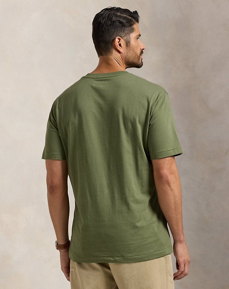 Jersey Crewneck T-Shirt Garden Trail