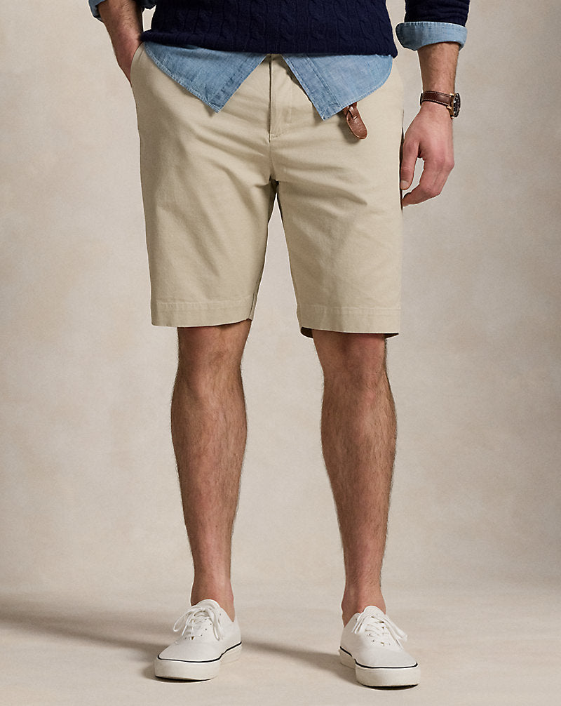 Stretch Classic Fit Chino Short Classic Stone