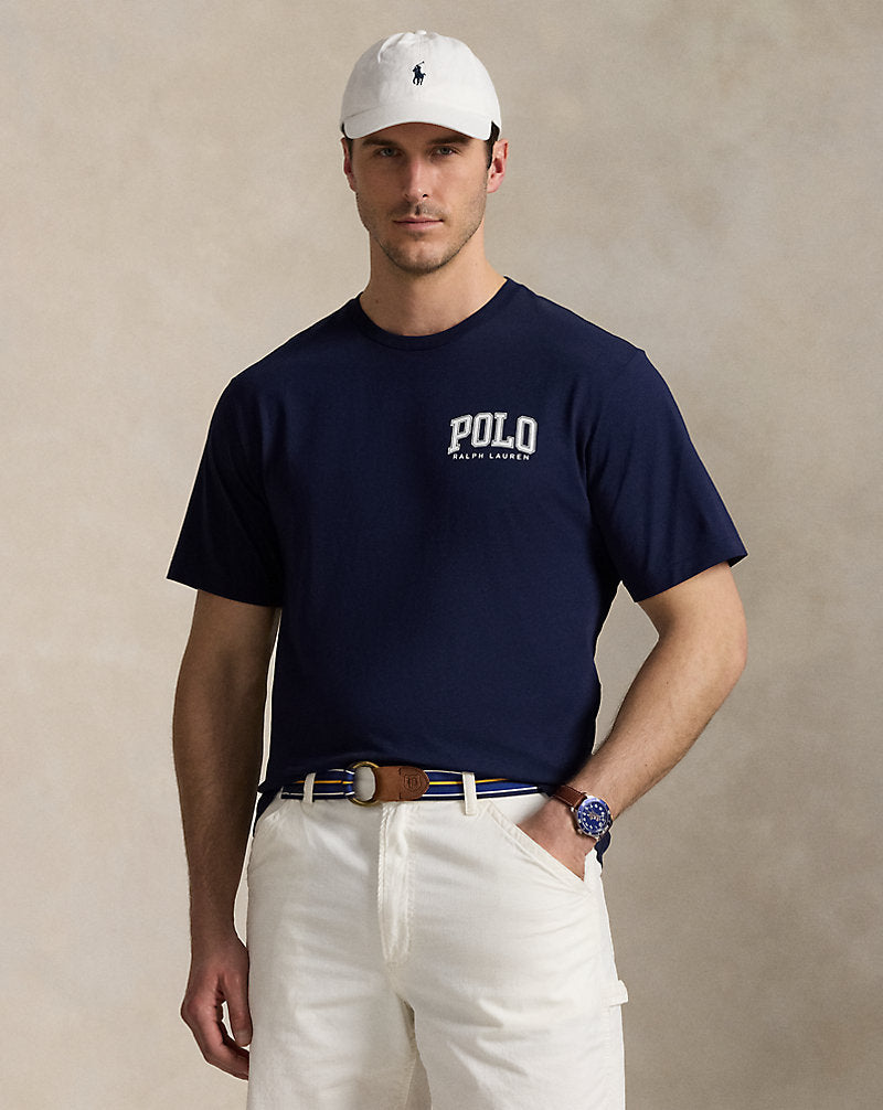 Logo Jersey T-Shirt Cruise Navy