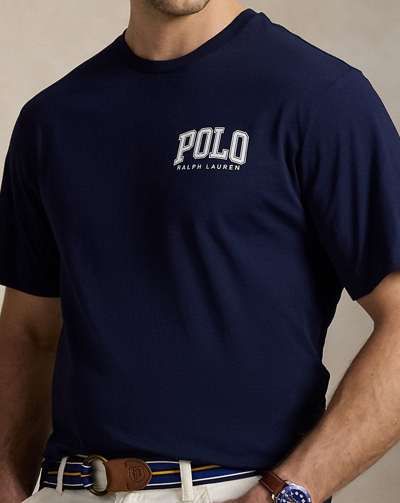 Logo Jersey T-Shirt Cruise Navy