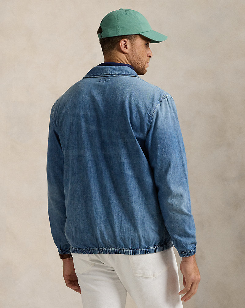 The Bayport Indigo-Dyed Denim Jacket Wallsend