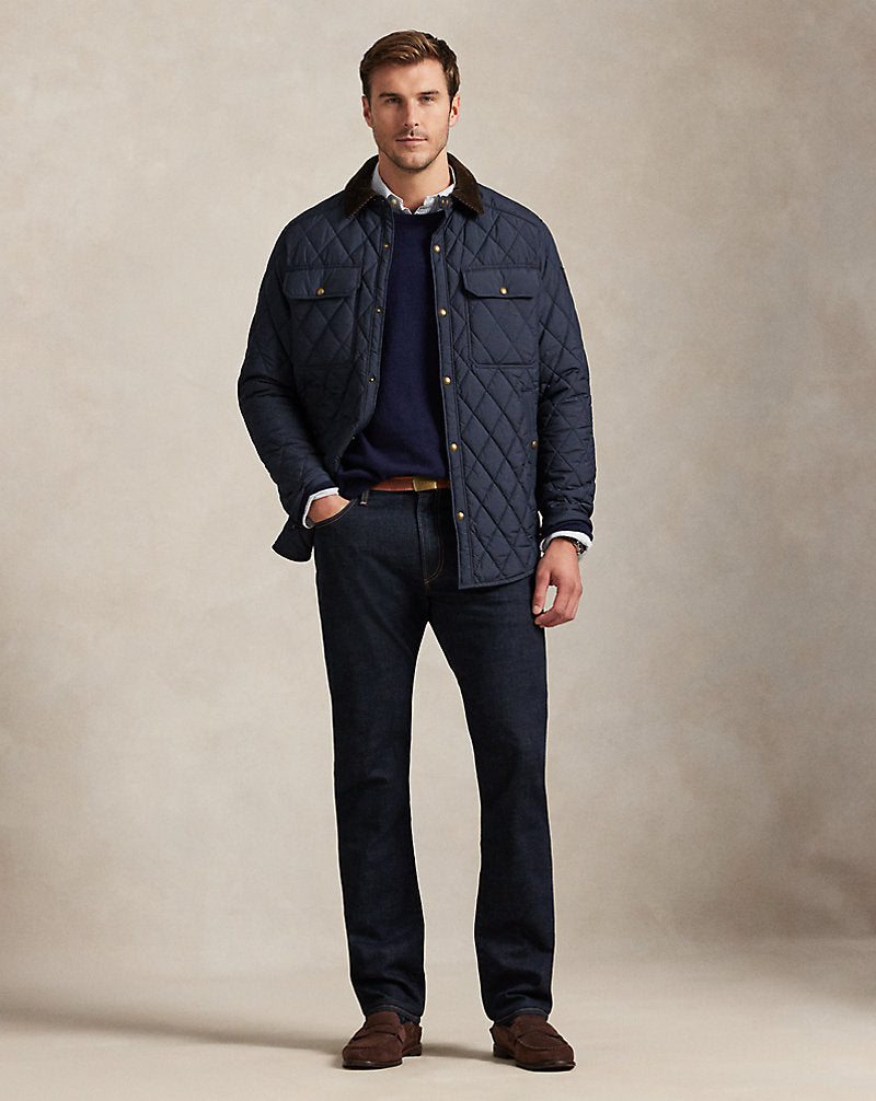 Hampton Relaxed Straight Jean Rinse Stretch