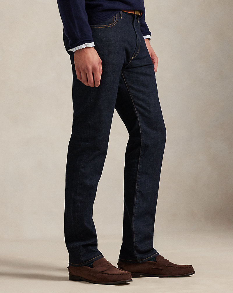 Hampton Relaxed Straight Jean Rinse Stretch