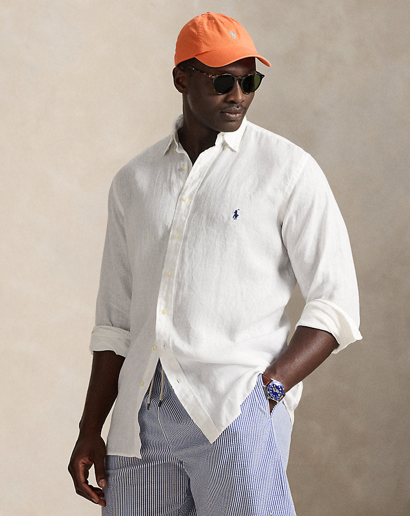 Linen Shirt Ceramic White
