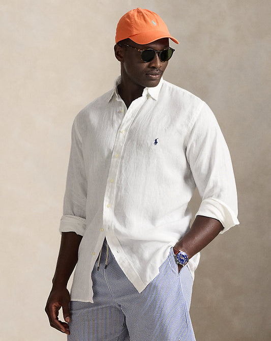 Linen Shirt Ceramic White
