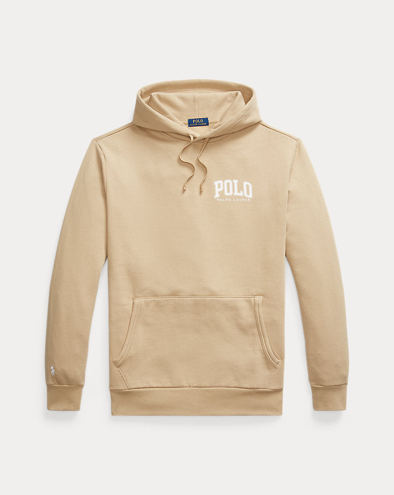 Logo Fleece Hoodie Coastal Beige