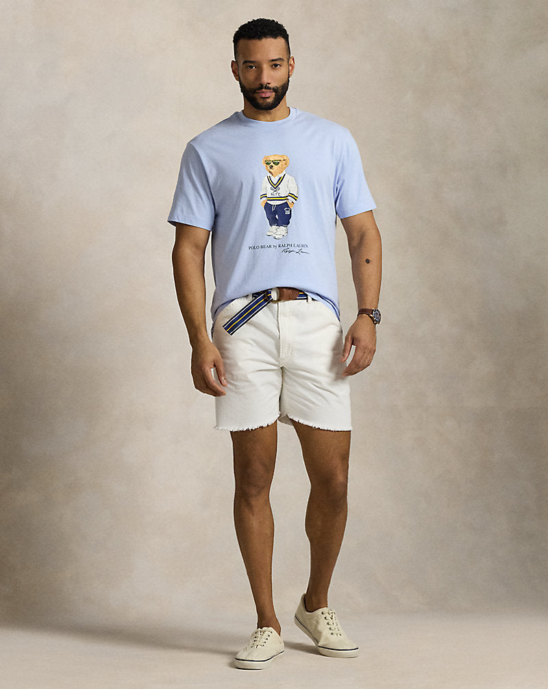 Polo Bear Jersey T-Shirt Cornflour Blue