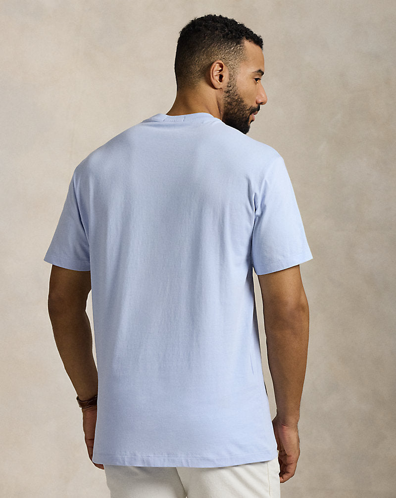 Polo Bear Jersey T-Shirt Cornflour Blue