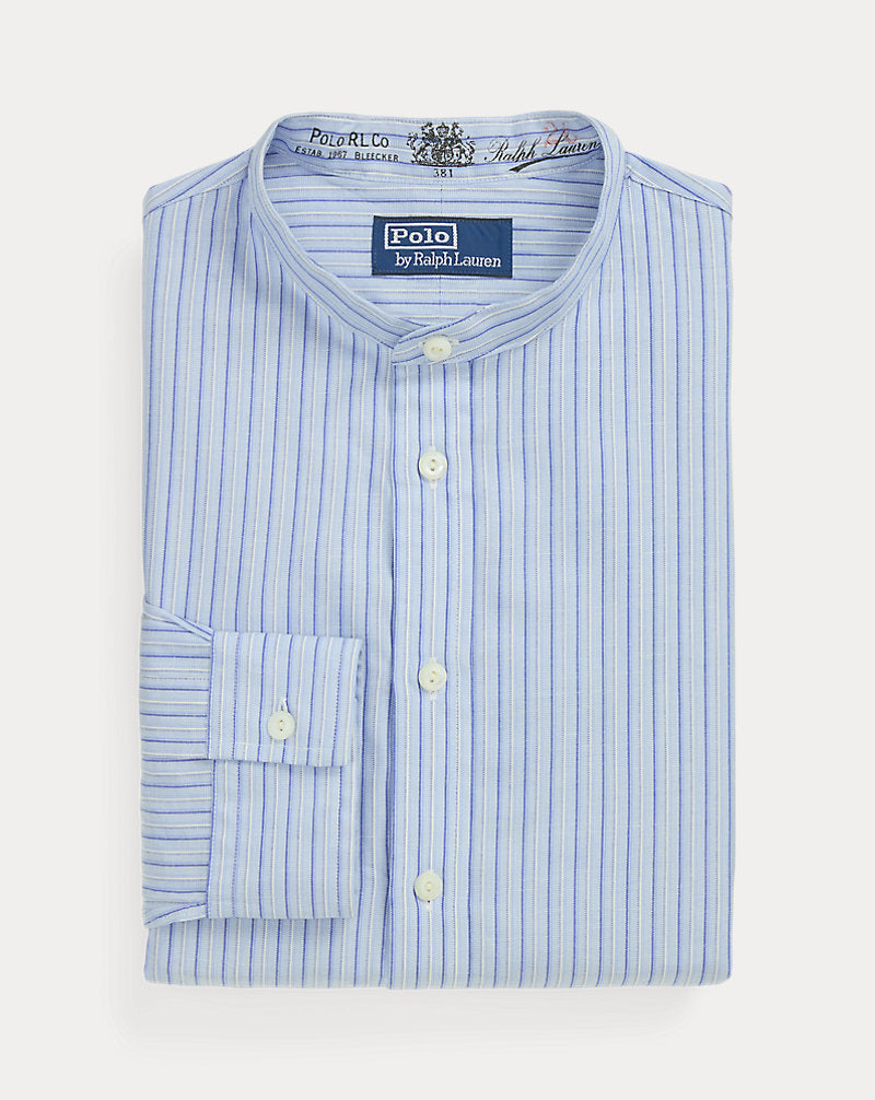 Classic Fit Striped Shirt Blue White Multi