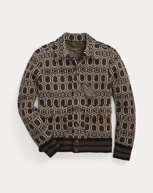 x Zefren-M Jumper Jacket Black/Cream Multi
