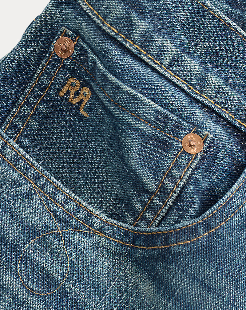 Slim Boot Sutton Repaired Selvedge Jean Sutton Wash