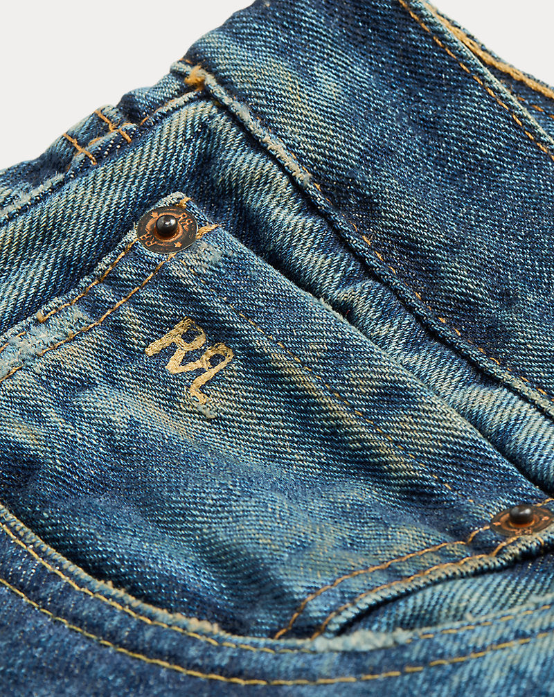High Slim Brannon Repaired Jean Brannon Wash