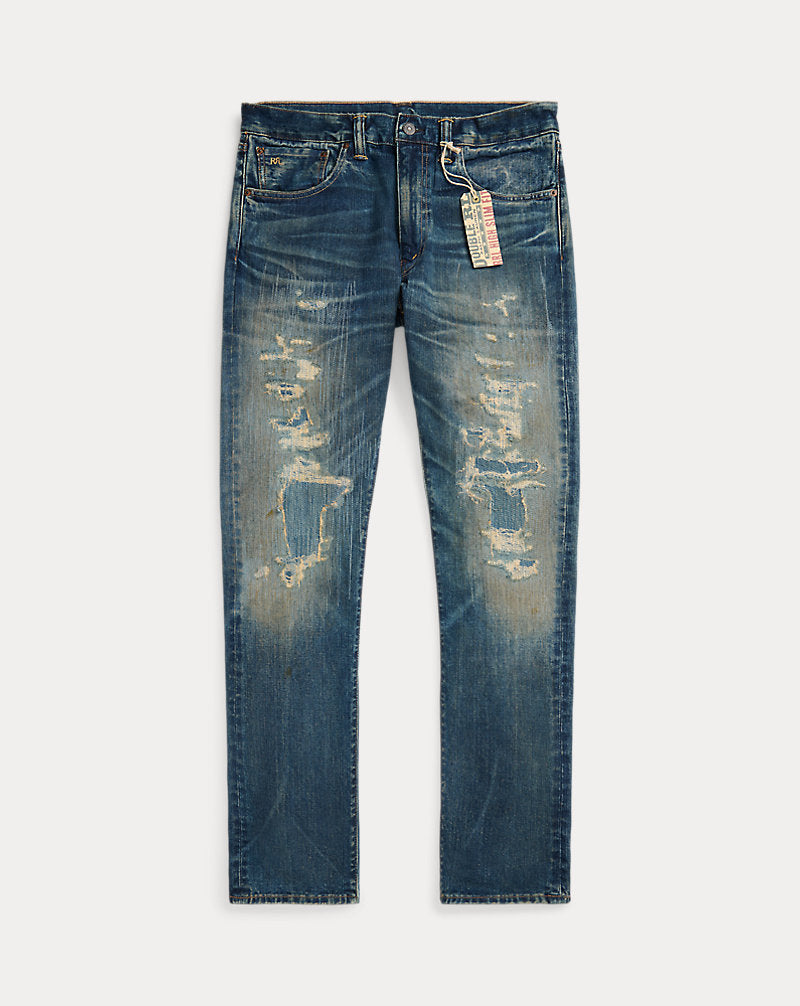High Slim Brannon Repaired Jean Brannon Wash