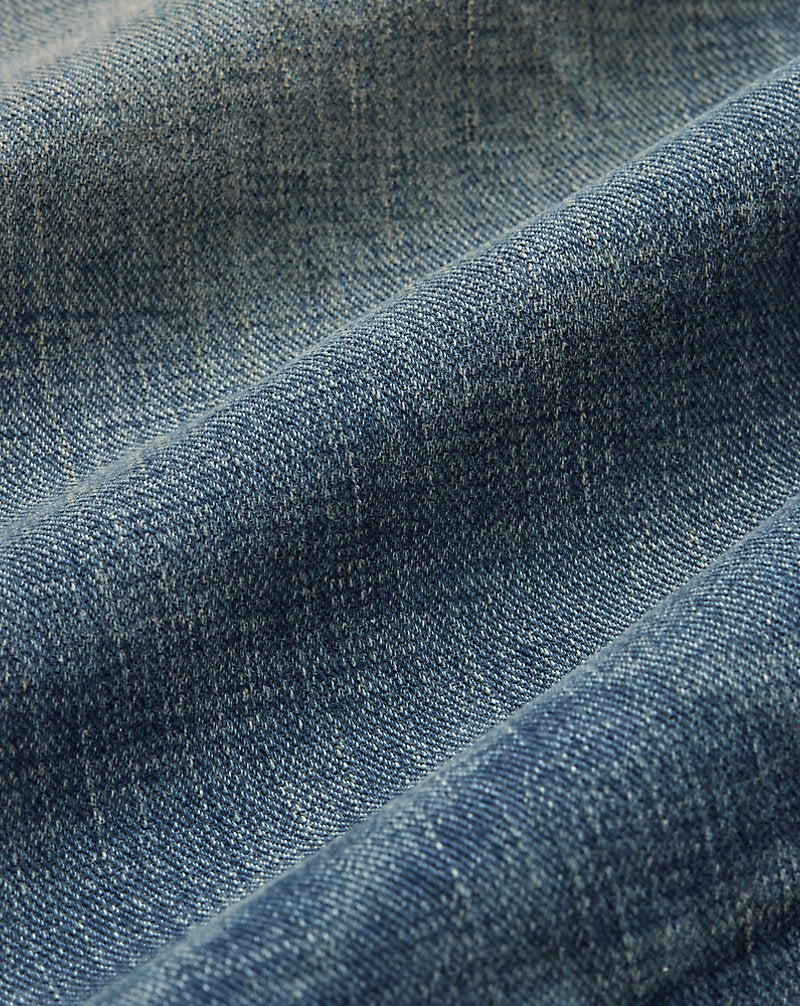 Vintage 5-Pocket Fullerton Repaired Jean Fullerton Wash