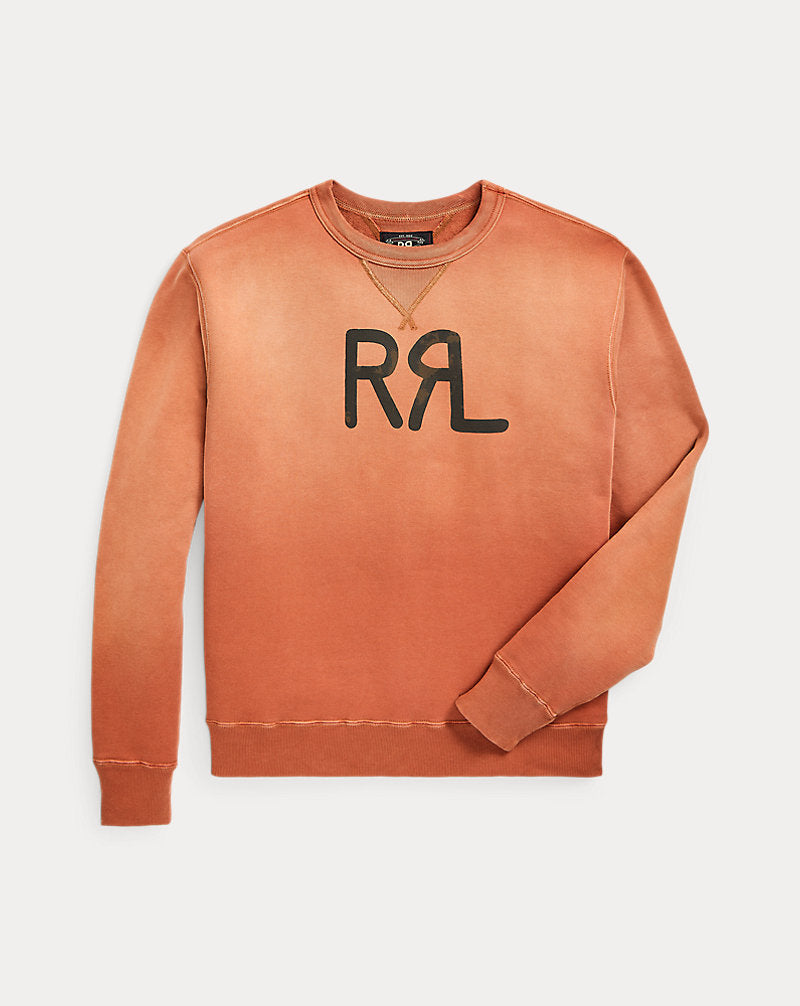 Ranch Logo Sweatshirt Vintage Orange