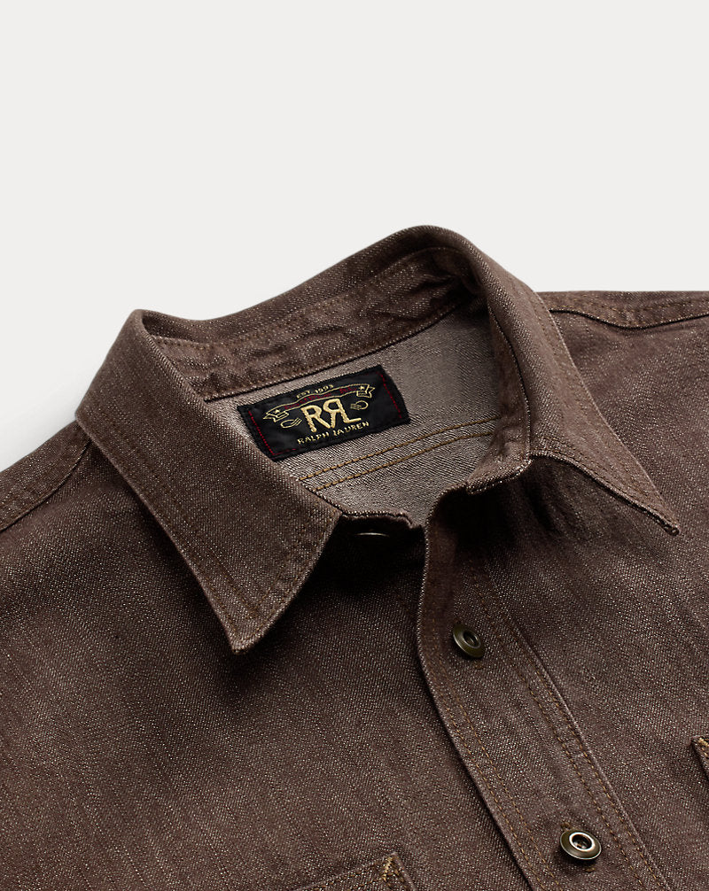 Denim Workshirt Brown