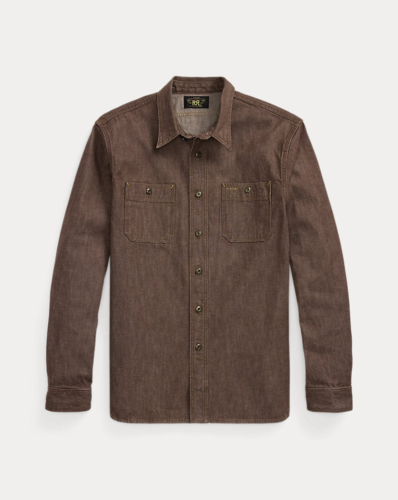 Denim Workshirt Brown