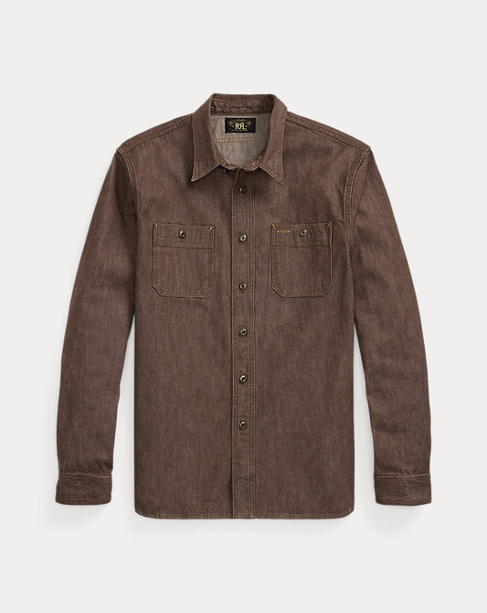 Denim Workshirt Brown