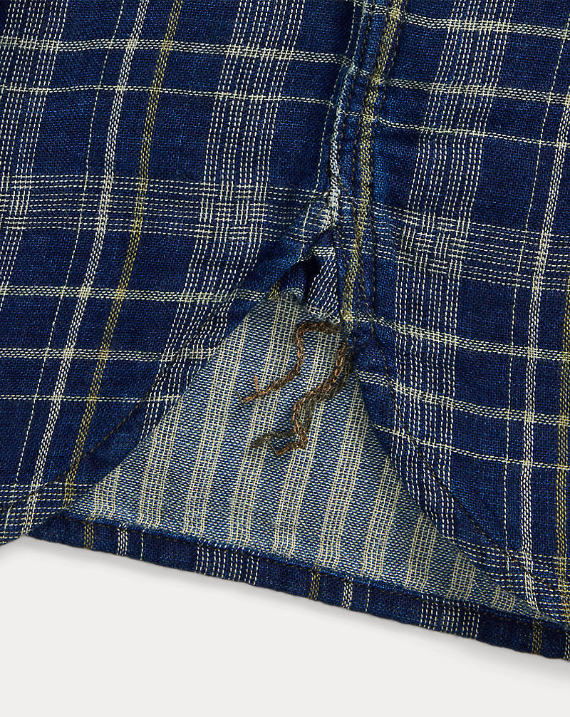 Indigo Plaid Double-Faced Workshirt Indigo Plaid/Strip