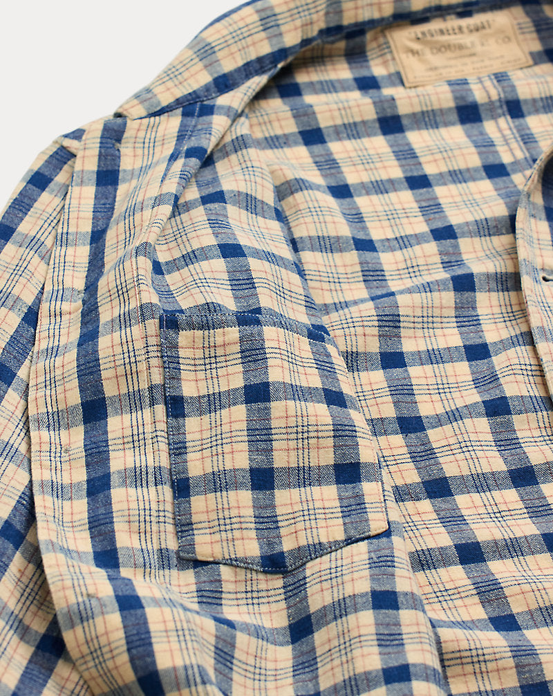 Indigo Plaid Twill Engineer Jacket Indigo Plaid Multi