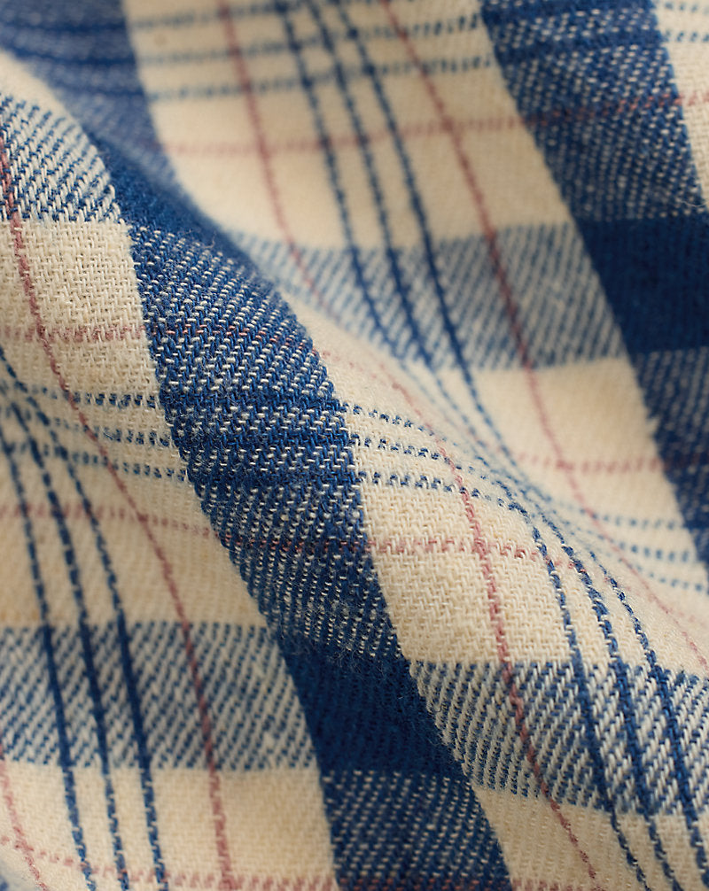 Indigo Plaid Twill Engineer Jacket Indigo Plaid Multi