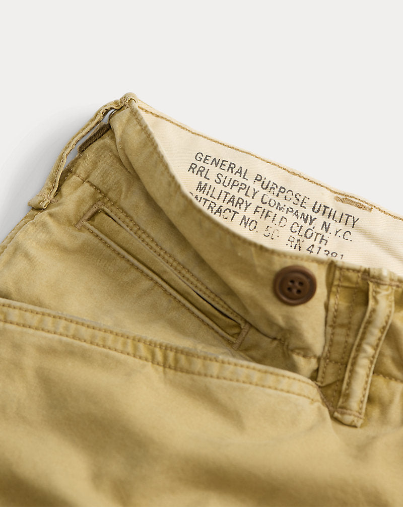 Ranger Poplin Cargo Trouser Faded Khaki