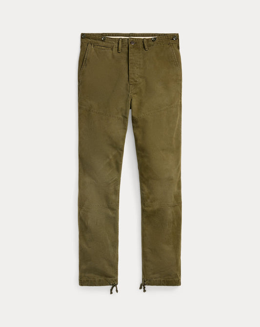 Engineer Fit Canvas Trouser Olive