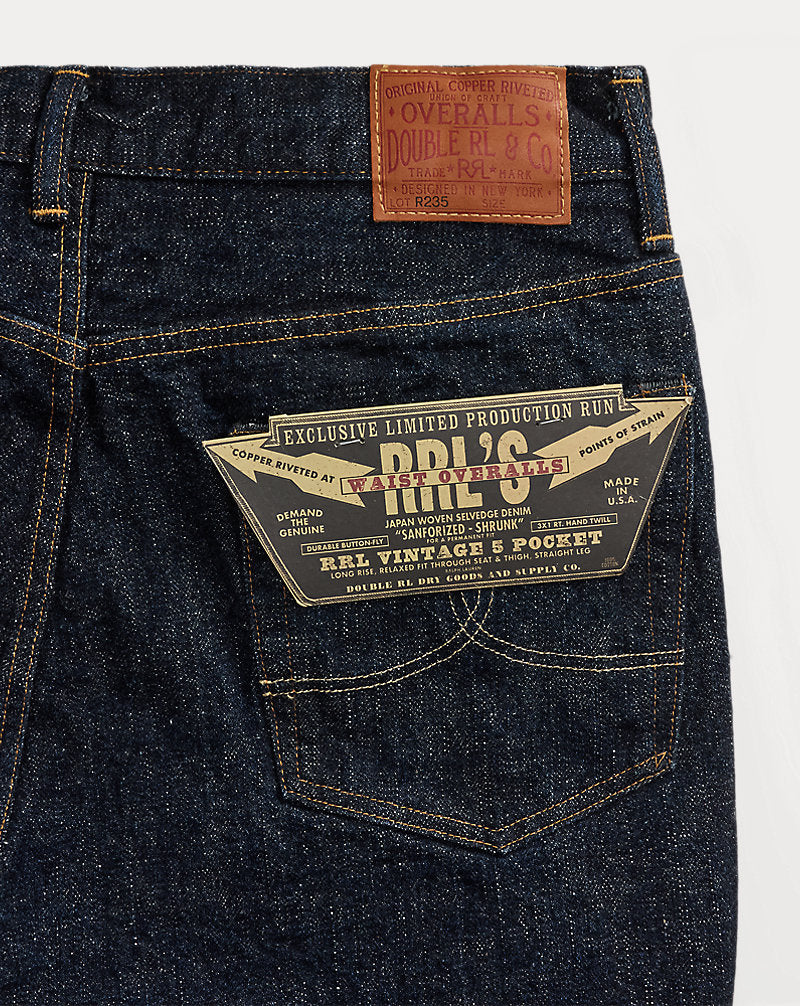 Limited-Edition Vintage 5-Pocket Jean Rinse