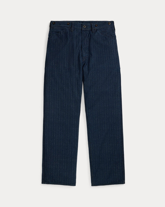 Vintage 5-Pocket Indigo Twill Trouser