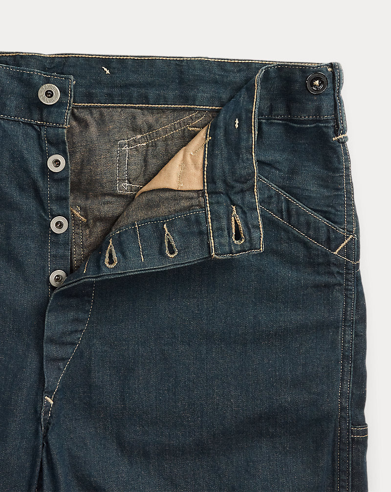 Engineer Fit Indigo Denim Trouser Dark Indigo Wash