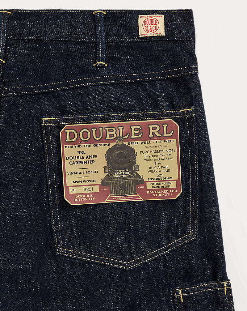 Limited-Edition Selvedge Carpenter Jean Rinse