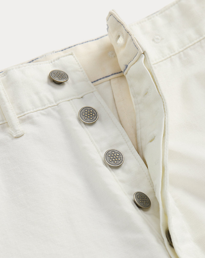 Regiment Ripstop Cargo Short White