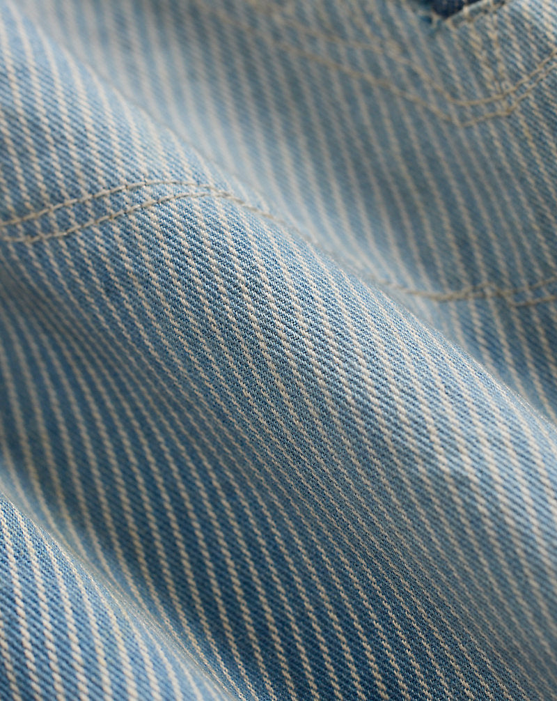 Vintage 5-Pocket Repaired Indigo Trouser