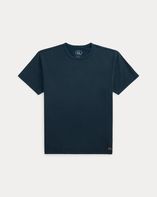 Relaxed Fit Heavyweight Jersey T-Shirt Dark Navy