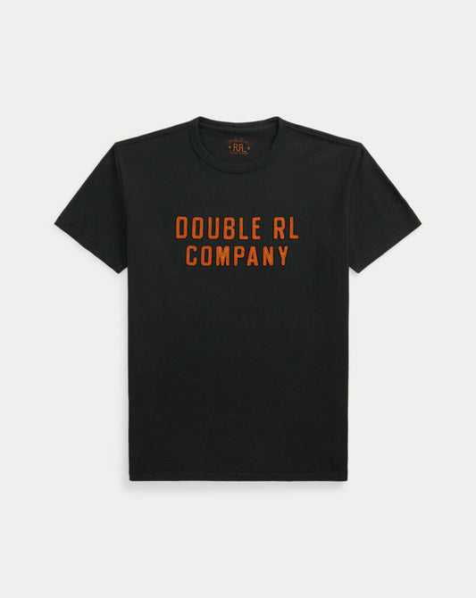 Logo Cotton-Hemp Jersey T-Shirt Faded Black Canvas