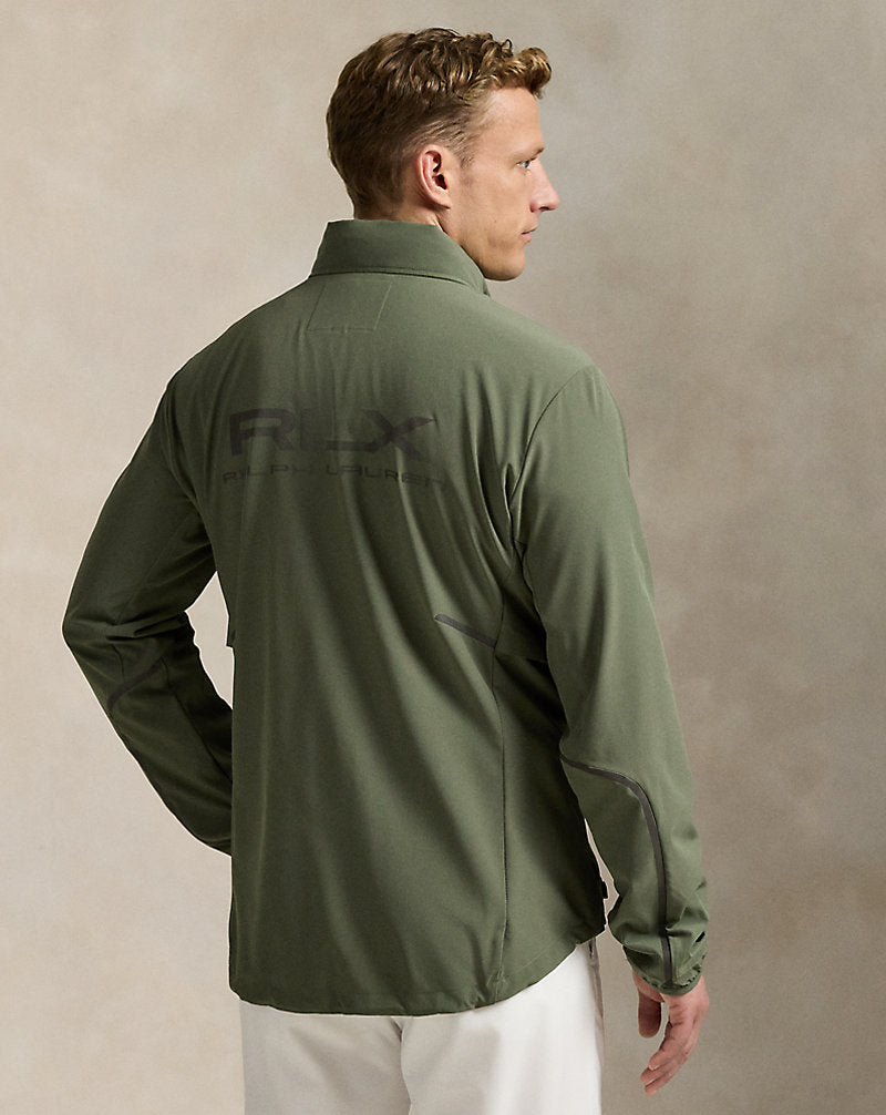 Performance Hooded Jacket Fossil Green