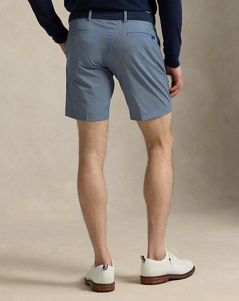 23 cm Tailored Fit Stretch Twill Short Diamond Light Blue