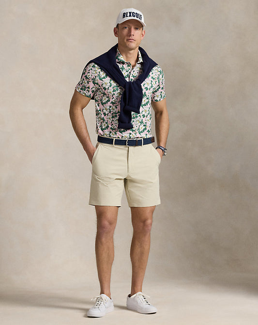 20.5 cm Tailored Fit Performance Short Basic Sand