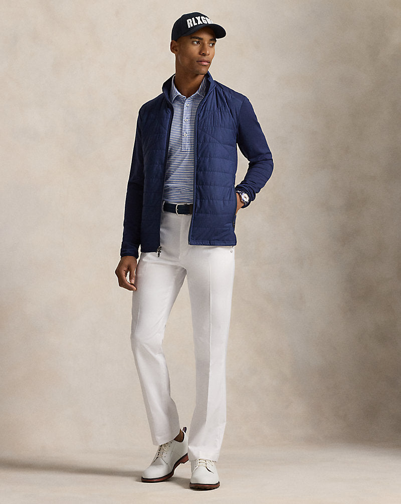 Hybrid Mockneck Jacket Refined Navy